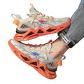 Close-up detail of the anti-skid plastic outsole.