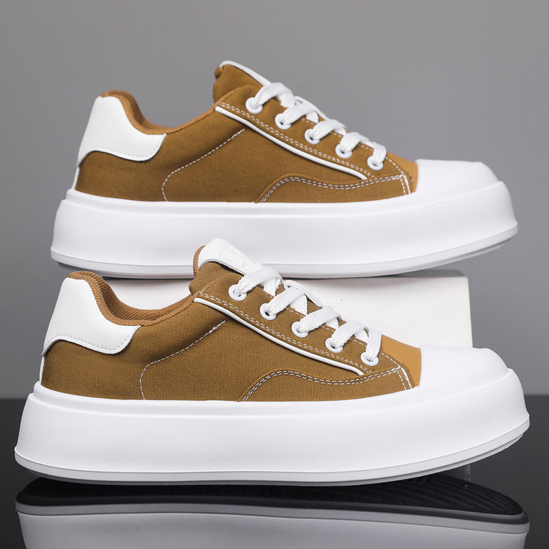 Top-down view showcasing the classic round toe